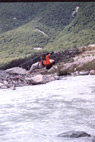Tirol cross of Fitz Roy river - Glaciers Route Expedition - Patagonia Adventure Trip: Outdoor travel and Trekking in Patagonia
