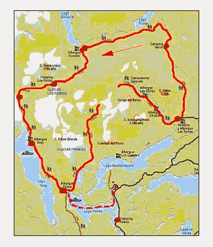Torres del Paine Round Circuit - Trekking with Patagonia Adventure Trip